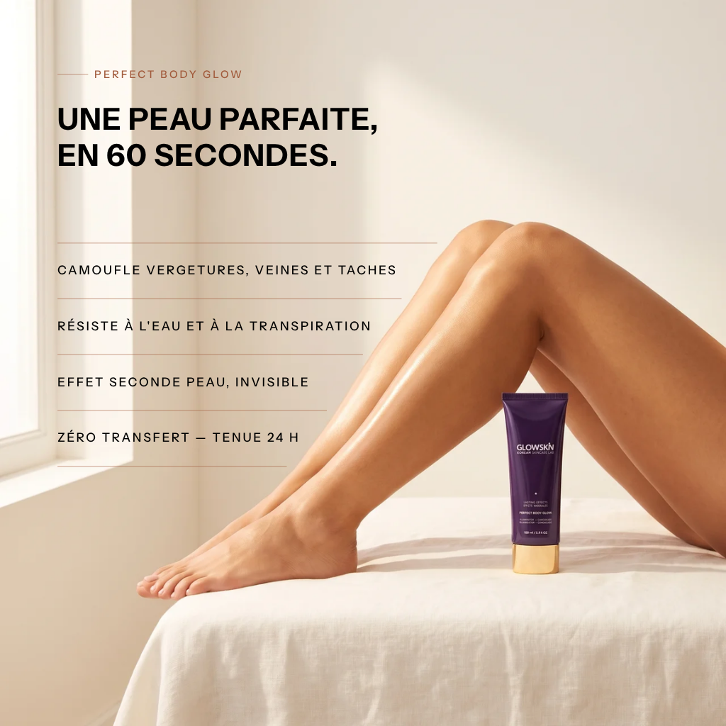 Perfect Body Glow™ — maquillage corps effet bonne mine - Glowskin Lab.