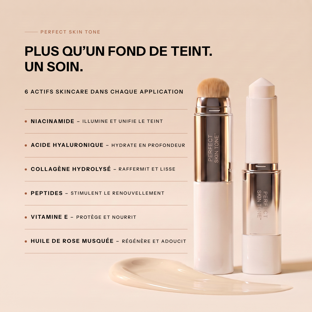 Perfect Skin Tone™ — teint parfait sans fond de teint - Glowskin Lab.