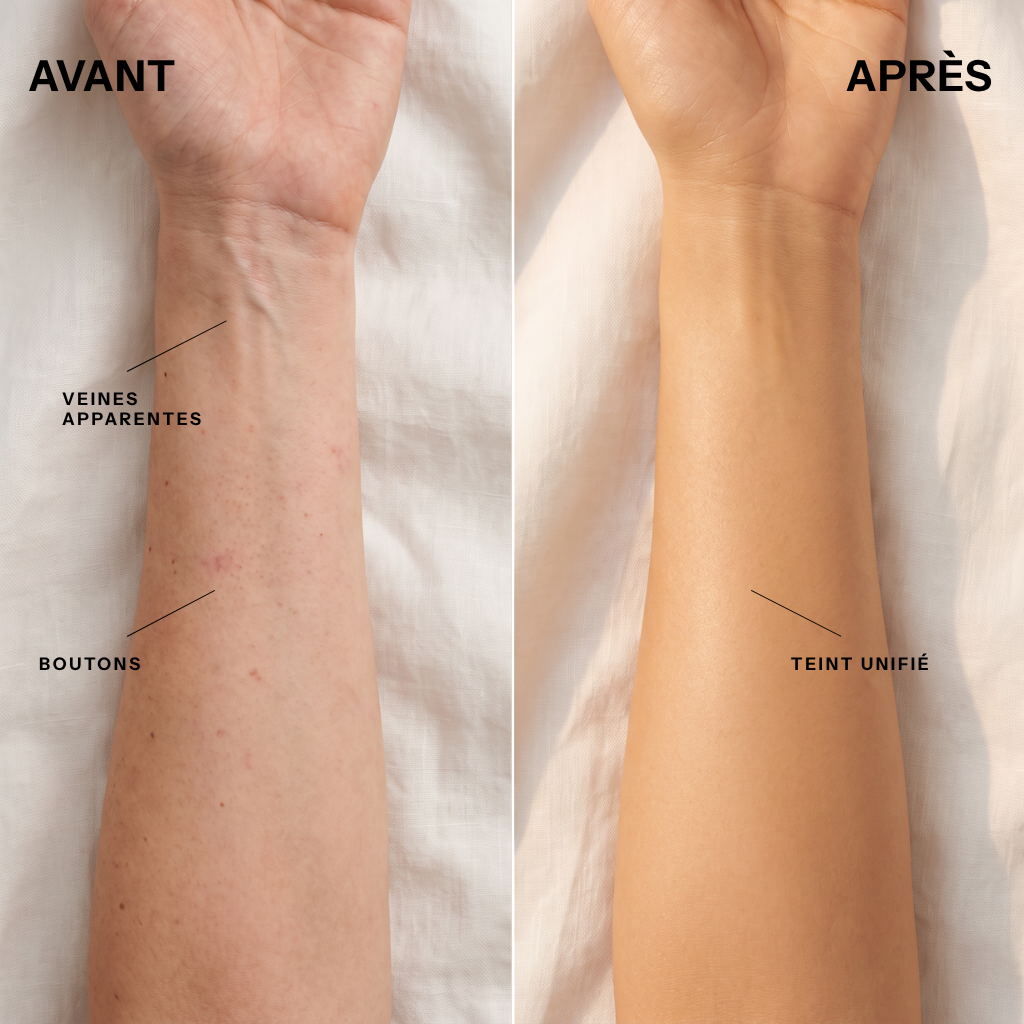 Perfect Body Glow™ — maquillage corps effet bonne mine - Glowskin Lab.