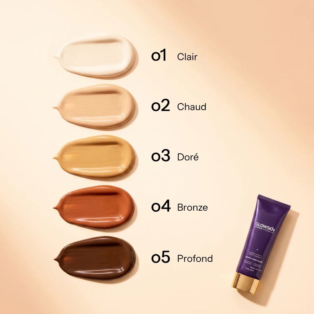 Perfect Body Glow™ — maquillage corps effet bonne mine - Glowskin Lab.