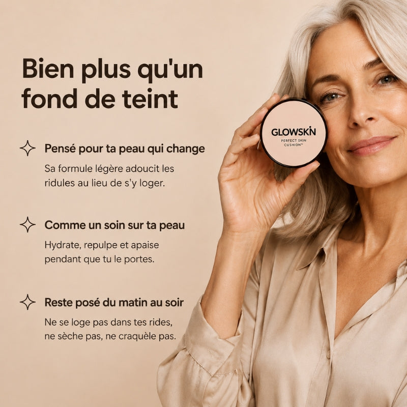 Perfect Skin Cushion™ — cushion coréen teint lumineux - Glowskin Lab.