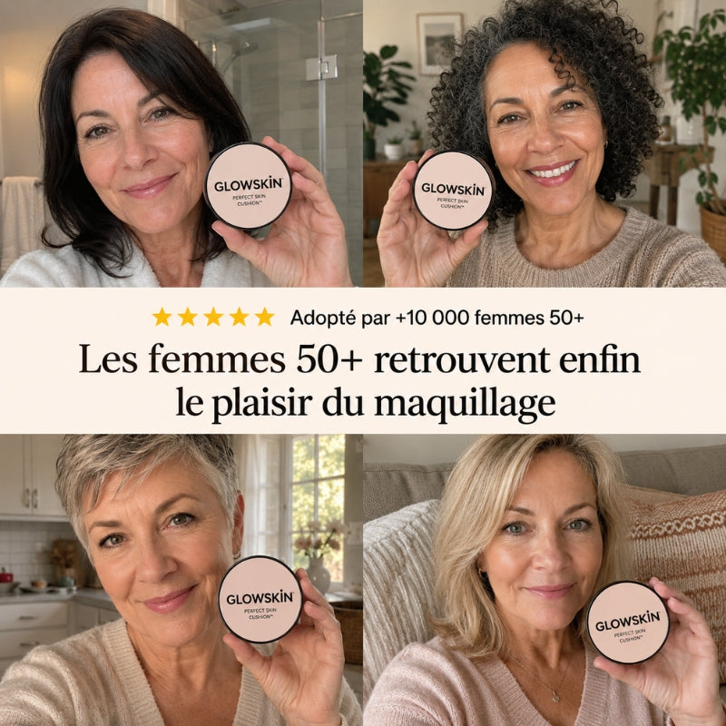 Perfect Skin Cushion™ — cushion coréen teint lumineux - Glowskin Lab.