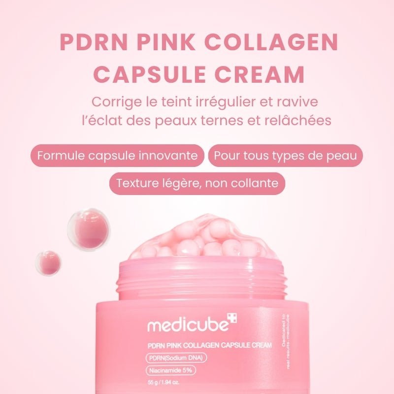PDRN Pink Collagen Capsule Cream - Glowskin Lab.