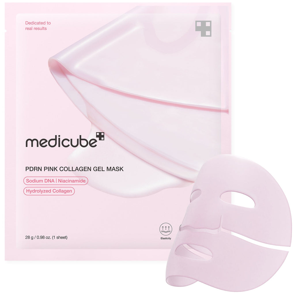 PDRN Pink Collagen Gel Mask (4pcs) - Glowskin Lab.