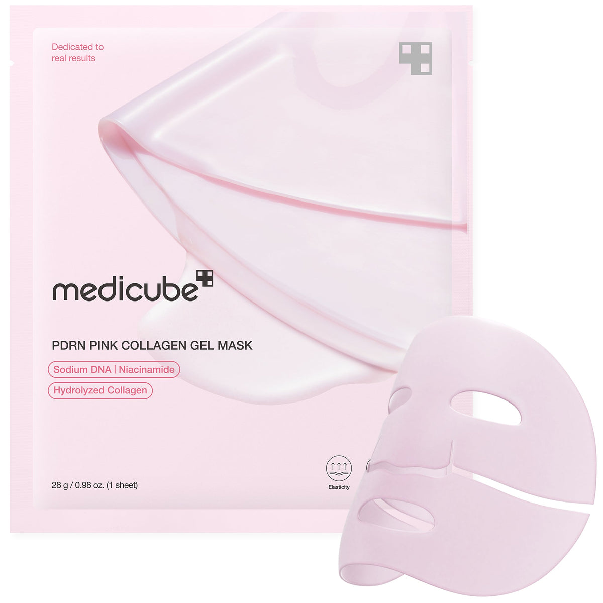 PDRN Pink Collagen Gel Mask (4pcs) - Glowskin Lab.